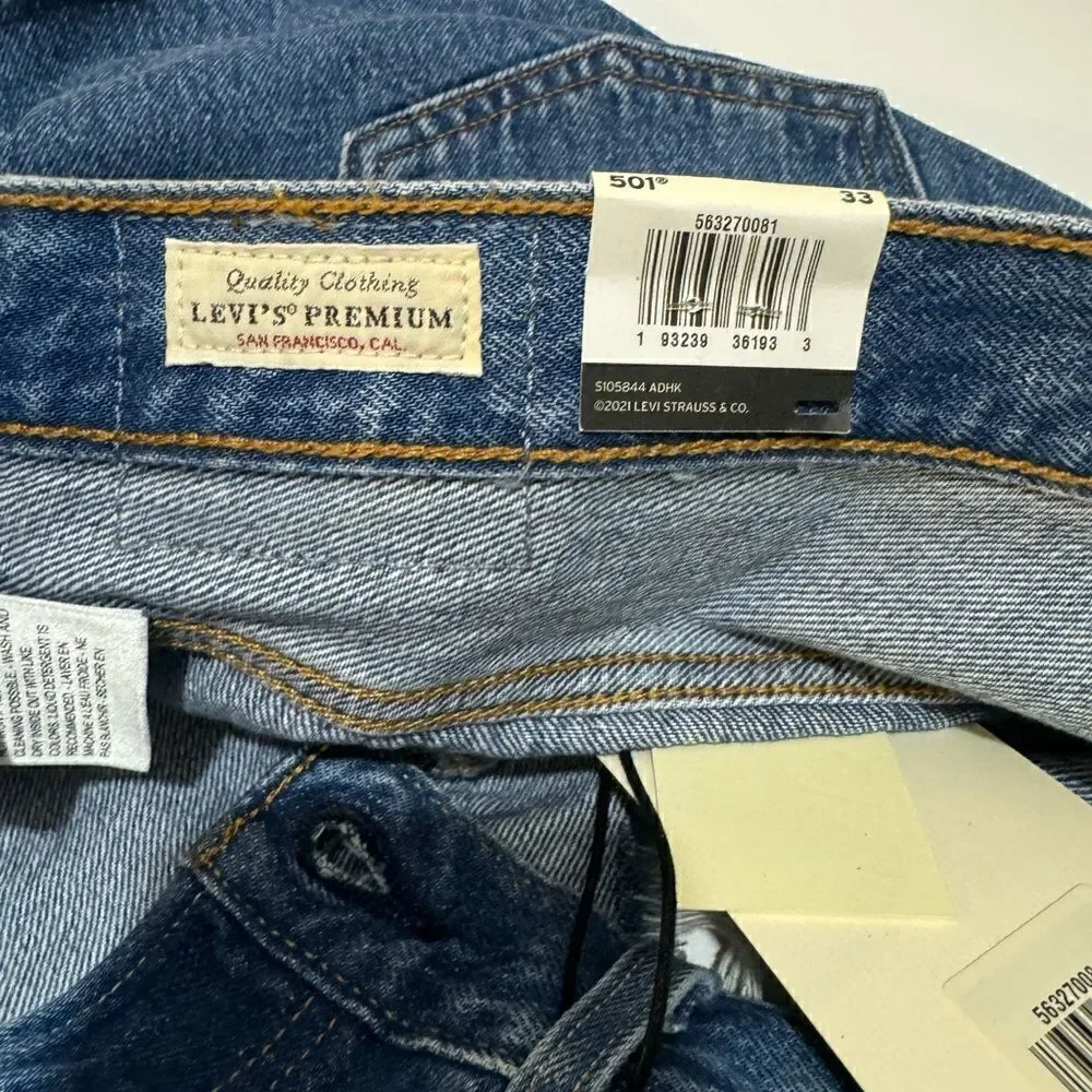 LEVIS Athens Mid Short - Medum Indigo sz 32